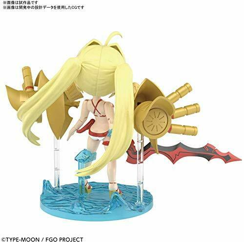 BANDAI Petitrits Caster/Nero Claudius Plastic Model Kit NEW from Japan_4