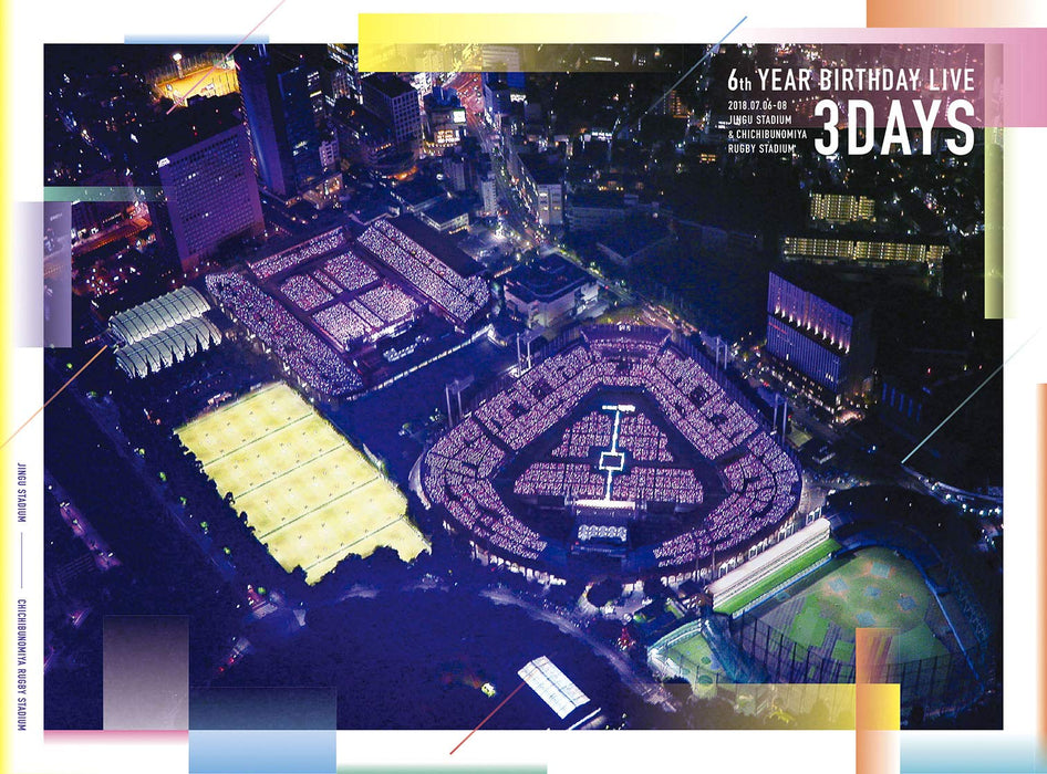[DVD] 6th YEAR BIRTHDAY LIVE First Limited Edition wlith Photobook SRBL-1858 NEW_1