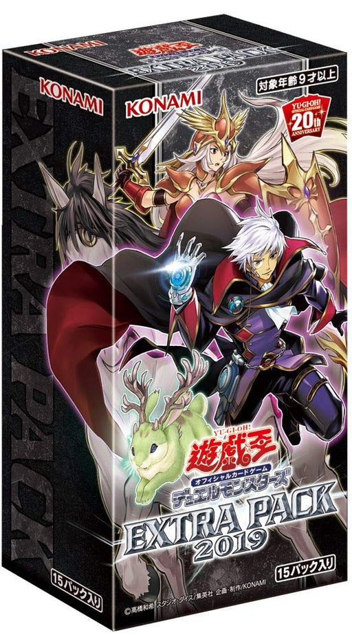Yu-Gi-Oh! OCG Duel Monsters Extra Pack 2019 Box ‎CG1640 1pack=5 x 15 NEW_1
