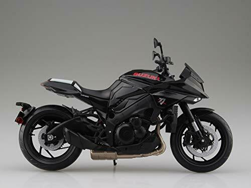 Skynet 1/12 Finished Product Bike SUZUKI GSX-S1000S KATANA Glass Sparkle Black_4