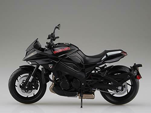 Skynet 1/12 Finished Product Bike SUZUKI GSX-S1000S KATANA Glass Sparkle Black_5