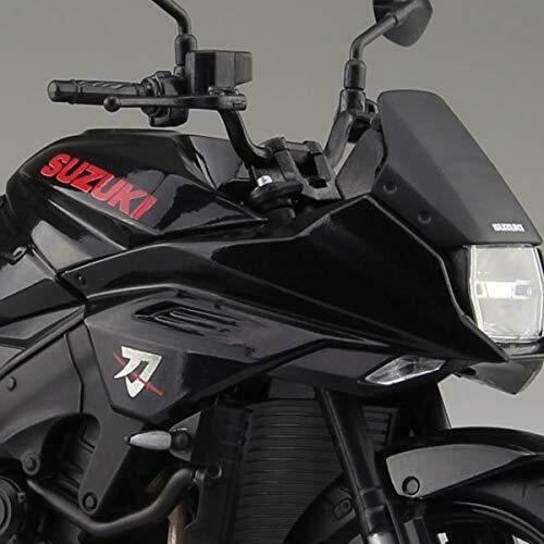 Skynet 1/12 Finished Product Bike SUZUKI GSX-S1000S KATANA Glass Sparkle Black_6