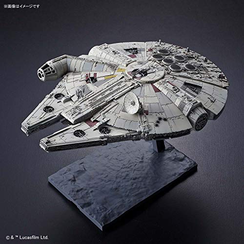 BANDAI 1/144 Scale Star Wars Millennium Falcon (The Rise of Skywalker) Painted_2