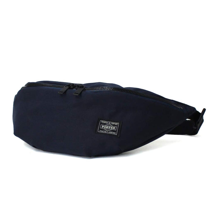YOSHIDA KABAN PORTER GREIGE WAIST BAG S 885-05167 NAVY BLUE W360xH150xD70mm NEW_1