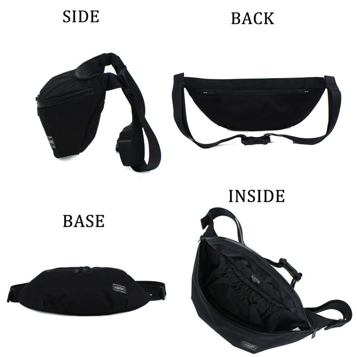 YOSHIDA KABAN PORTER GREIGE WAIST BAG S 885-05167 NAVY BLUE W360xH150xD70mm NEW_5