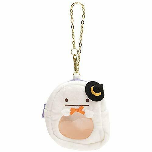 San-X Sumikko Gurashi Ghost Plush Keychain Outing Pouch Halloween 2019 NEW_1