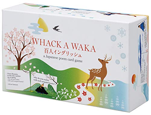 WHACK A WAKA kyogi karuta English ver. Hyakuninisshu Japanese poem card game NEW_1