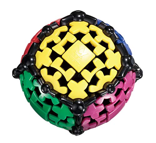 HANAYAMA Gear Ball ‎12x12.5x10.5cm Katsuno Plastic Twisty Puzzle Multicolor NEW_1