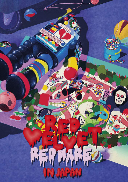 DVD Red Velvet 2nd Concert REDMARE in JAPAN 2-disc AVBK-79603 at Yokohama Arena_1