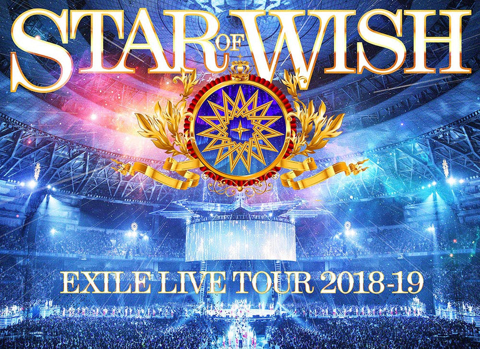 EXILE LIVE TOUR 2018-2019 STAR OF WISH 3DVD Edition w/ Photobook RZBD-86878 NEW_1