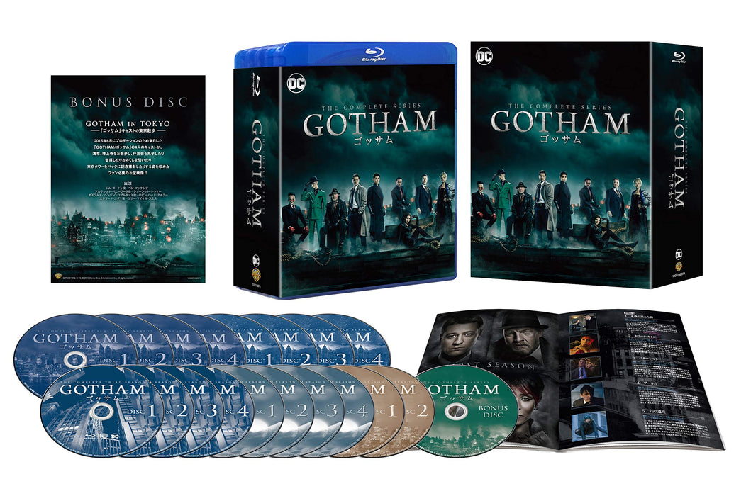 GOTHAM Blu-ray Complete Series (18-disc + bonus DVD DISC included) 1000748074_2