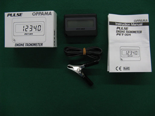 Oppama Pulse Engin Tachometer PET-304 Measure by simply close to the spark plug_2