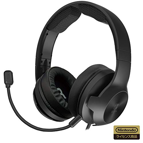HORI Gaming Headset High Grade for Nintendo Switch Black NEW from Japan_1