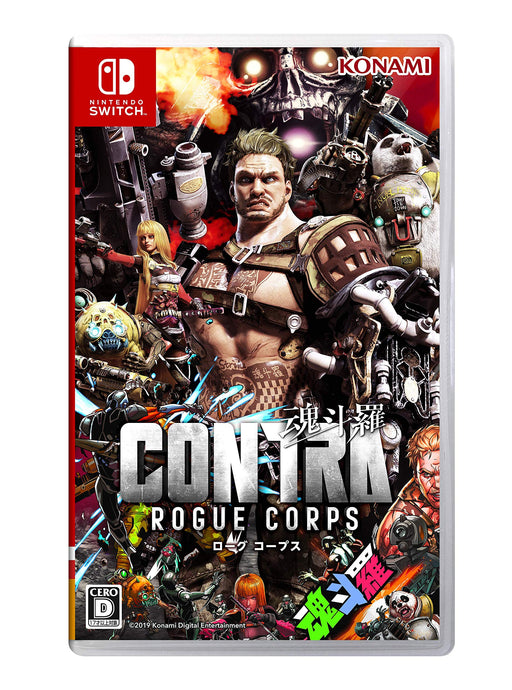Nintendo Switch Video Game CONTRA ROGUE CORPS HAC-P-ATCFB Standard Edition NEW_1
