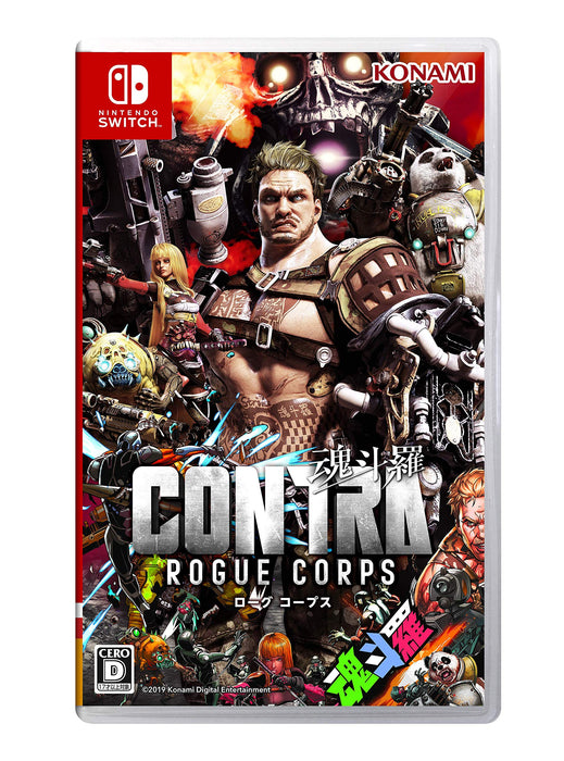 Nintendo Switch Video Game CONTRA ROGUE CORPS HAC-P-ATCFB Standard Edition NEW_1