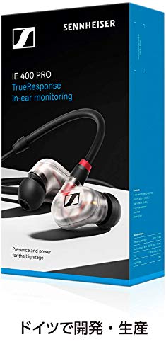 Sennheiser Professional Monitoring Earphone IE 400 PRO CLEAR 507484 NEW_3