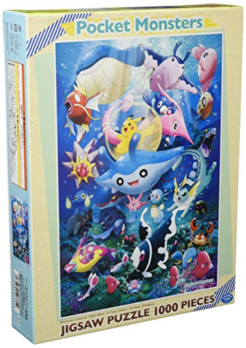 1000 Piece Jigsaw Puzzle Pokemon Sea And Friends (51x73.5cm) NEW from Japan_1