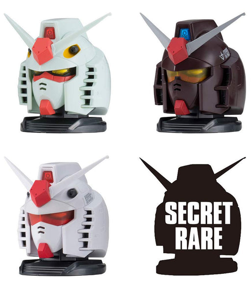 Gashapon Mobile Suit Gundam Exceed Model Gundam Head 2 All 4 set Secret included_1