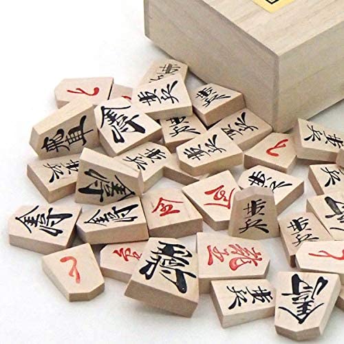 Wooden Shogi Board set Shogi Board and Excellent pieces 26cmx30cm with Box NEW_2