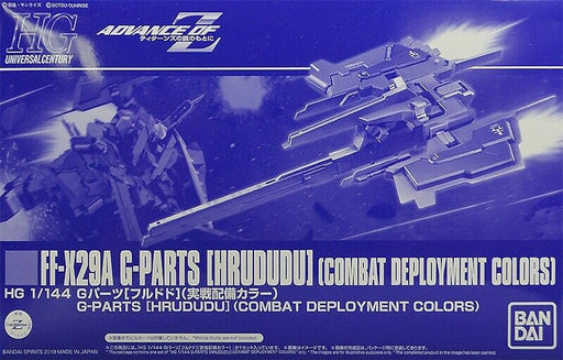 BANDAI HGUC 1/144 FF-X29A G-PARTS HRUDUDU COMBAT DEPLOYMENT COLORS Model Kit NEW_1