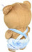 Rilakkuma Plush Doll Stuffed toy chairoikoguma starry night Anime NEW from Japan_2