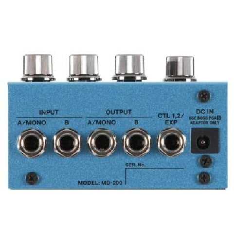 Boss MD-200 Modulation Guitar Effector Pedal Blue Compact Size Simple operation_4
