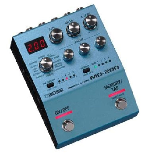 Boss MD-200 Modulation Guitar Effector Pedal Blue Compact Size Simple operation_9