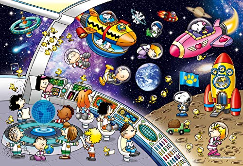 1053pcs Jigsaw Puzzle Snoopy Space Travel Super Small Piece NEW from Japan_1