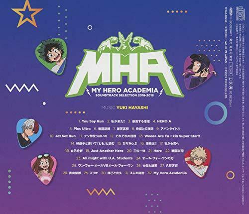 [CD] TV Anime My Hero Academia Sound Track Selection 2016-2018 NEW from Japan_2