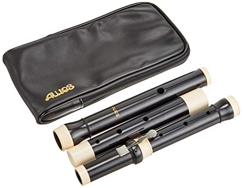 AULOS Traverso With Soft Case AF-1 Baroque music flute Plastic NEW from Japan_2