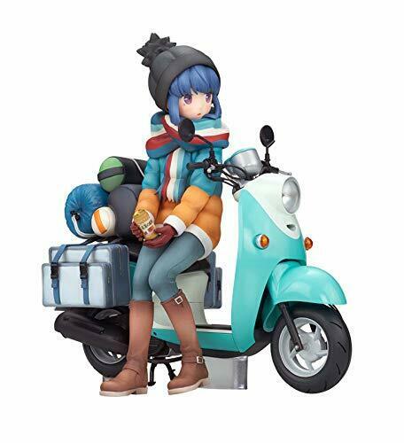 Alter Rin Shima with Scooter 1/10 Scale Figure NEW from Japan_1