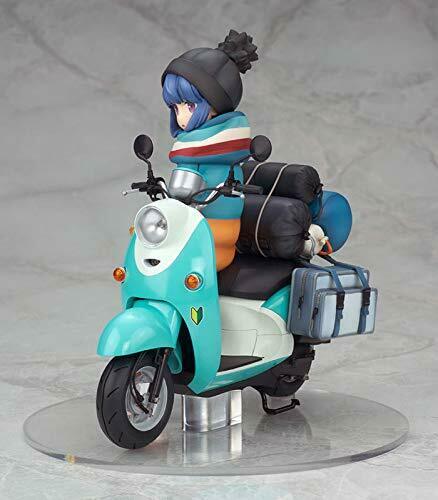 Alter Rin Shima with Scooter 1/10 Scale Figure NEW from Japan_2