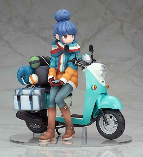Alter Rin Shima with Scooter 1/10 Scale Figure NEW from Japan_6