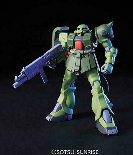 BANDAI HGUC 1/144 MS-06FZ Zaku II Custom Gundam Plastic Model Kit NEW from Japan_1