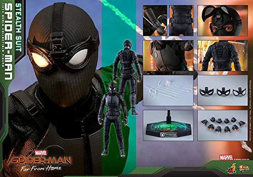 Hot Toys SPIDER-MAN STEALTH SUIT FAR FROM HOME 1/6 Action Figure NEW from Japan_7