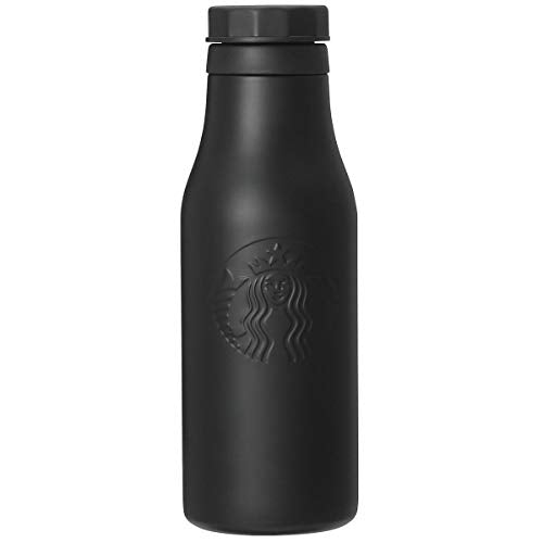 Starbucks Fragment Design Stainless Steel Logo Bottle Black 473ml vacuum NEW_1