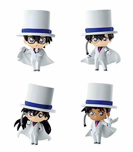 Bandai Detective Conan Kid Corps Gashapon 4set complete mini figure capsule toys_1