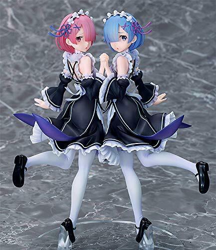 Souyokusha Rem &amp; Ram: Twins Ver. Figure NEW 1/7 Scale from Japan_2