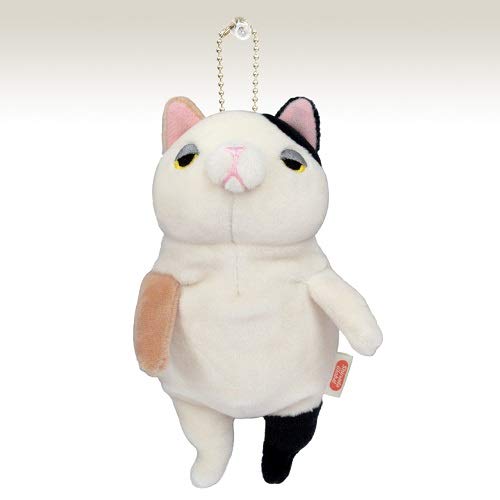 Shinada Global Mochi Neko Cat stuffed toy Mike calico mini size ‎MONE-0088M NEW_1