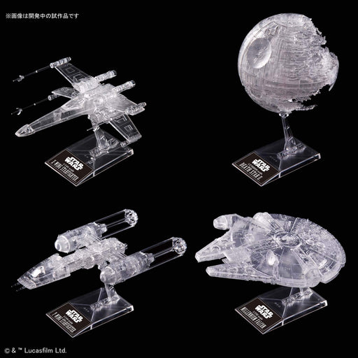 BANDAI SPIRITS STAR WARS Return of the Jedi Clear Vehicle Set Kit BAS5058212 NEW_2