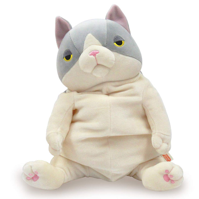 Shinada Global Mochi Neko Hachiware Gray L size MONE-0350HG Polyester 30cm NEW_1