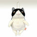Shinada Global Mochineko Plush Hachiware mini with ball chain NEW from Japan_1