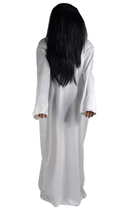 Cicc Halloween Costume wig dress ghost Sadako cosplay costume One-size NEW_1