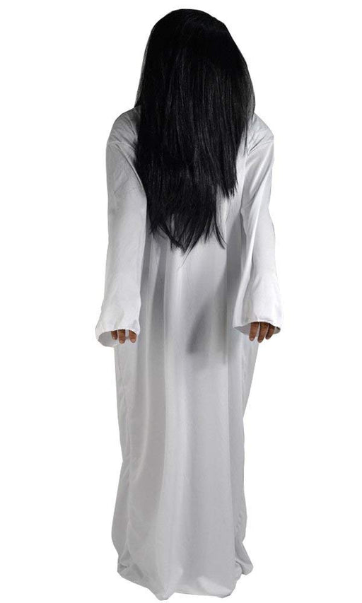 Cicc Halloween Costume wig dress ghost Sadako cosplay costume One-size NEW_1