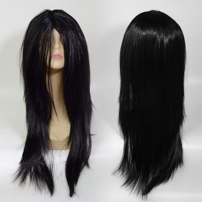 Cicc Halloween Costume wig dress ghost Sadako cosplay costume One-size NEW_4