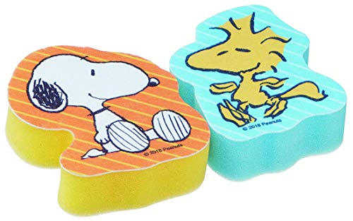 Skater Two Kitchen Sponge [Snoopy & Woodstock] NEW from Japan_1