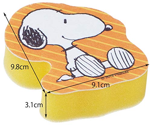 Skater Two Kitchen Sponge [Snoopy & Woodstock] NEW from Japan_5