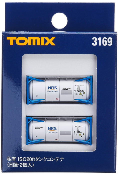 TOMIX N gauge Private Owner Container Type ISO20ft NRS 2 Pieces 3169 Model Train_2