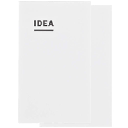 Kokuyo Jibun notebook IDEA 2 book pack Ni-JCA3 3mm grid ruled A5 4x125x210mm NEW_1