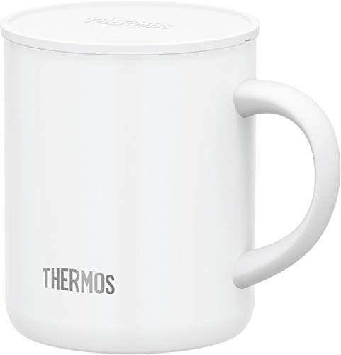 Thermos Vacuum Insulated Mug JDG-350C WH 350mL White NEW from Japan_1